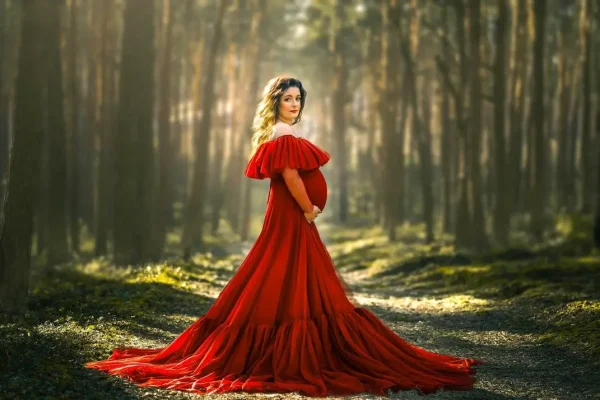 Pol po Sesja ciazowa w plenerze Brzuszek w lesie 24 1 600x400